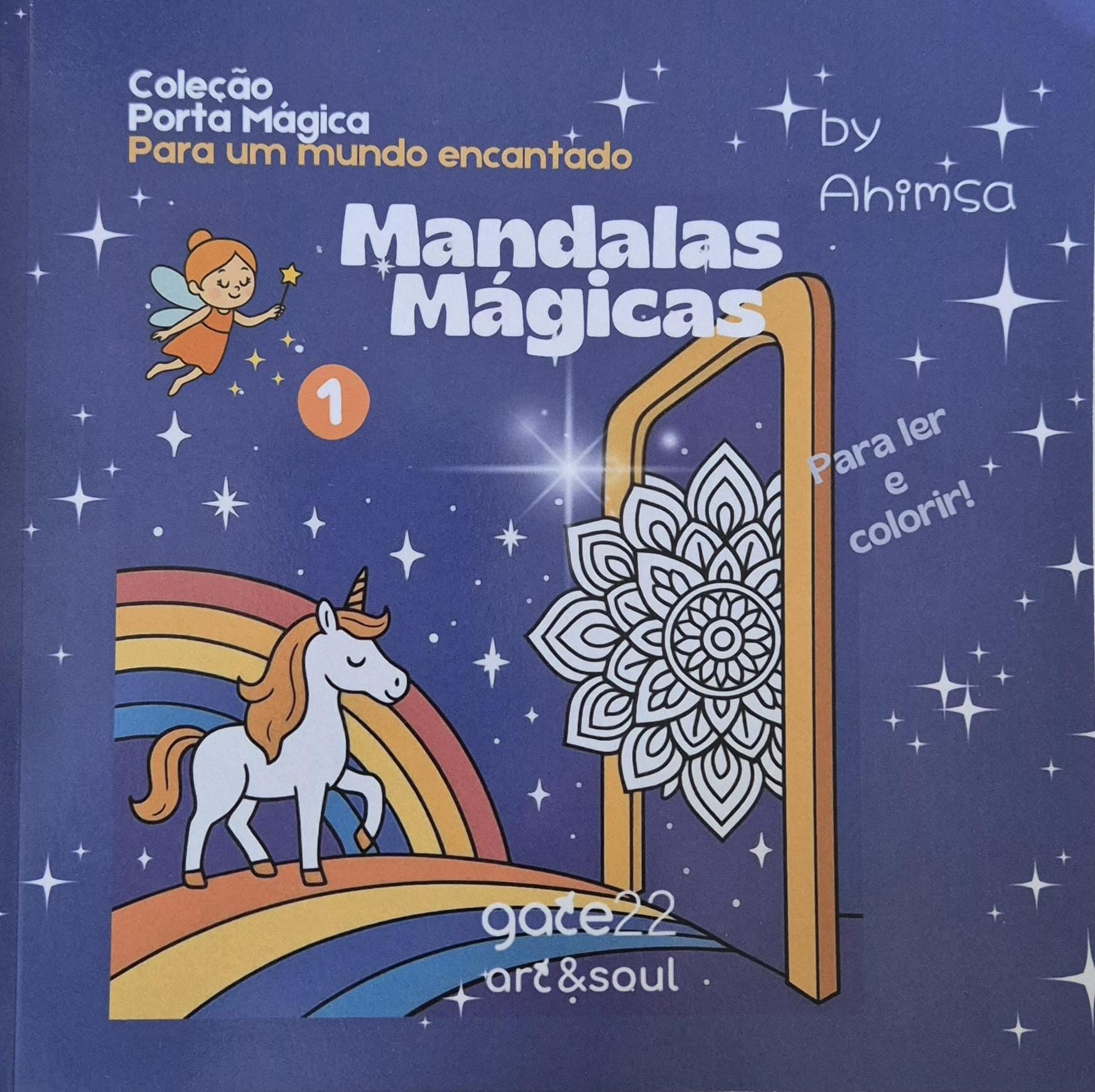 Capa do Volume 1 - Mandalas Mágicas
